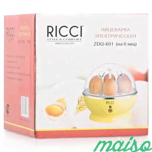 Яйцеварка электрическая ricci ZDQ-601, на 6 яиц в Москве