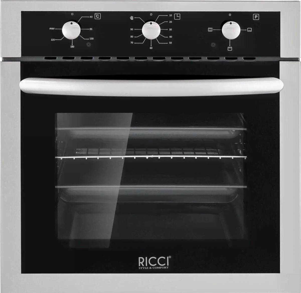 Встраиваемый электрический духовой шкаф Ricci REO 611 IX