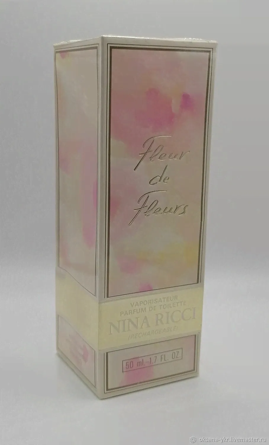 Винтаж: Fleur de Fleurs, Nina Ricci, PDT 50 мл, ВИНТАЖ, слюда-0