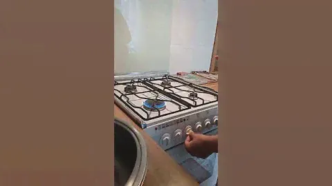 Включение газовой плиты Сум