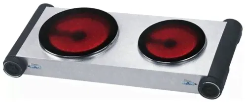 Электрическая плита RICCI RIC-09C, серебристый