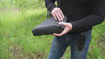 Сумка из натуральной кожи. Тигра