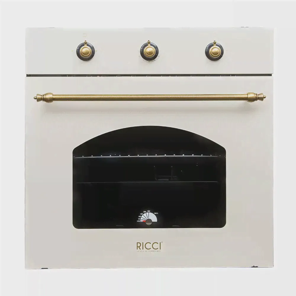 Встраиваемый газовый духовой шкаф Ricci RGO 620 BG
