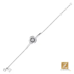 Браслет из серебра р. 19 NINA RICCI 70235581108190, фианит-0
