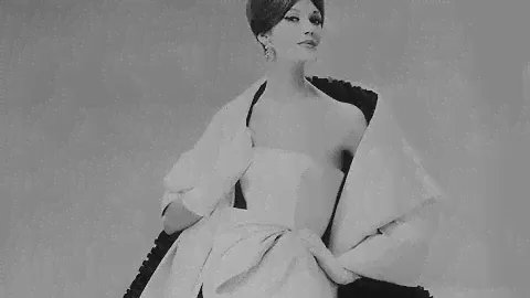Nina Ricci in the 50s and 60s. Haute Couture COLLECTION.