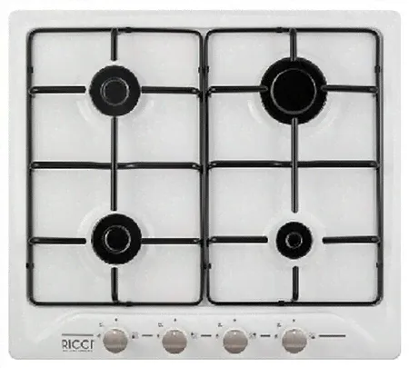 Встраиваемая газовая панель RICCI RGN-611WH
