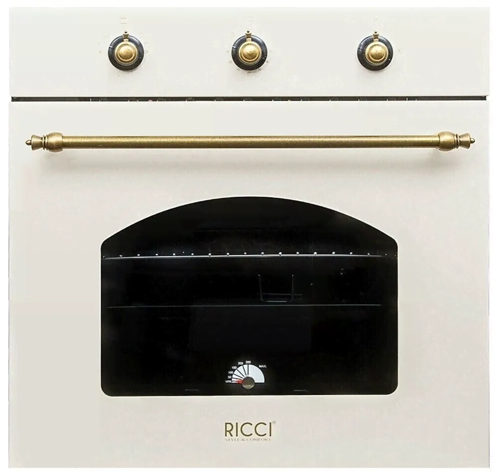 Газовый духовой шкаф RICCI RGO 620BG