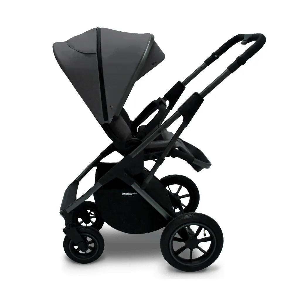 Коляска Sweet Baby 2в1 Ricci Steel Grey (Air)-4