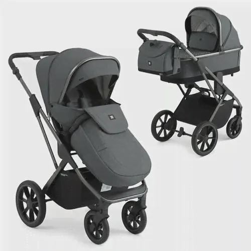 Коляска 2в1 Sweet Baby Ricci, цвет Steel Grey 2024