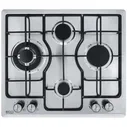 Встраиваемая варочная поверхность газовая 4х конфорочная RICCI HBS4519 Нерж сталь