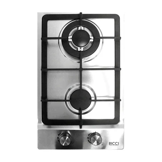 Встраиваемая газовая панель RICCI HBS2301 Silver, HBS2301