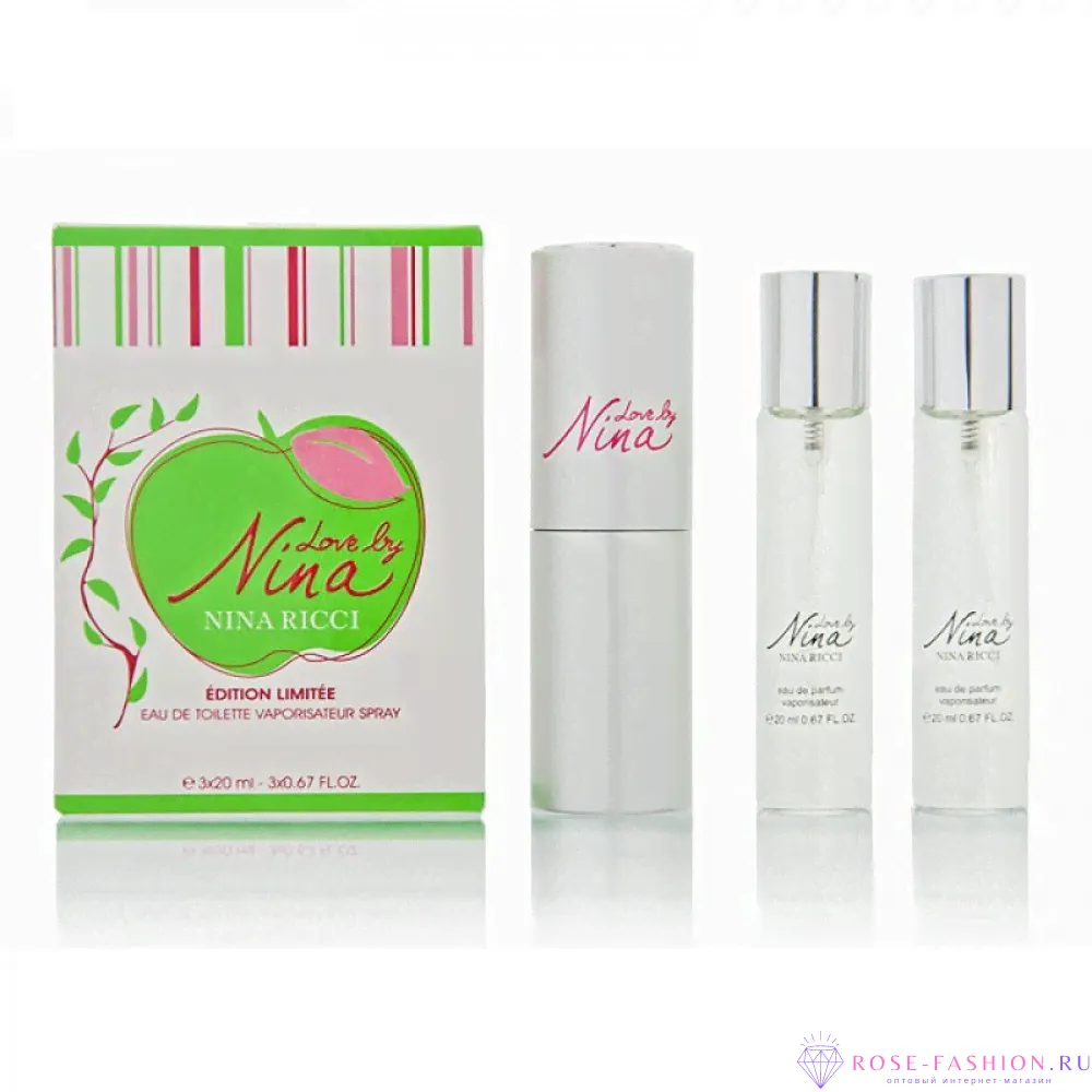Туалетная вода Nina Ricci Love By Nina , 3х20 ml