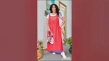 платье сарафан макси большого размера #fashion #сучаснамода #fashionstyle