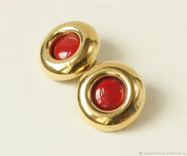 Винтаж: Клипсы Nina Ricci, 80-е гг