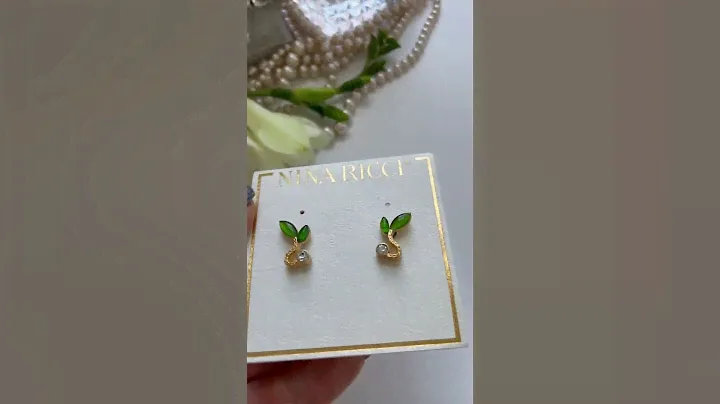 Серьги от Nina Ricci часть 2
