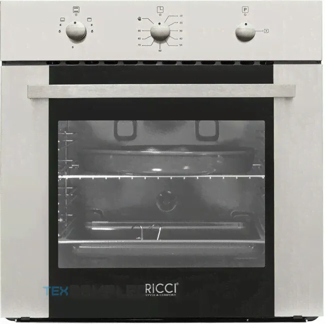 Газовый духовой шкаф RICCI RGO 640IX
