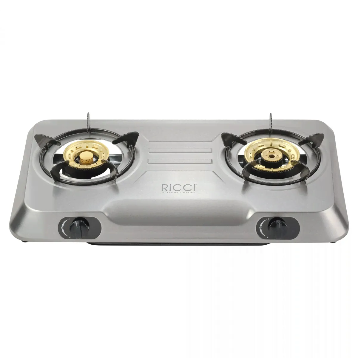 Двухкомфорочная газовая плита Ricci RGH 702C