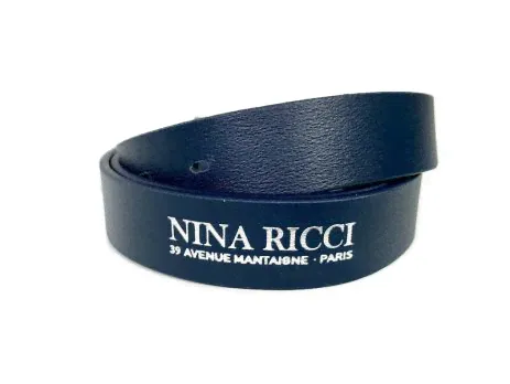 Ремень кожаный брендовый Nina Ricci 1476-2