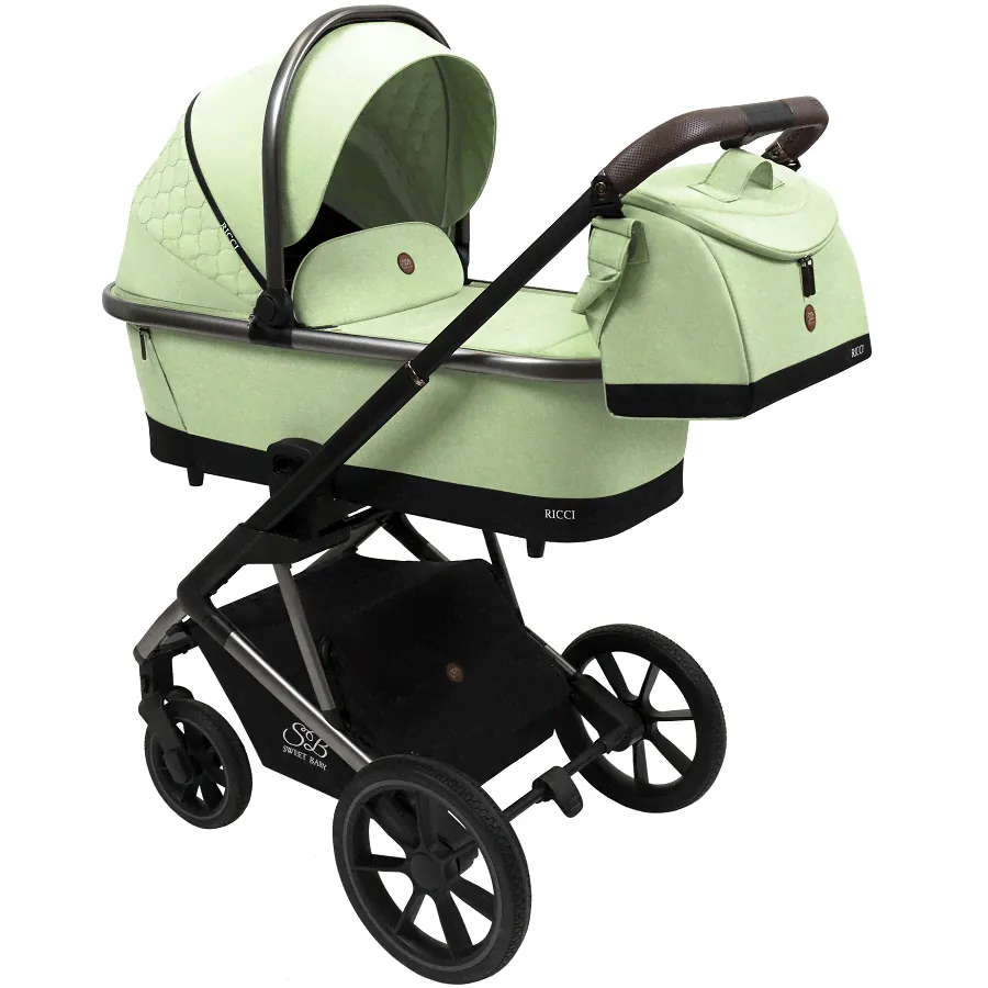 SWEET BABY Детская коляска 2 в 1 RICCI Mint