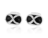 Оригинальные золотые запонки с бриллиантами 0.62ct Stefano Ricci
