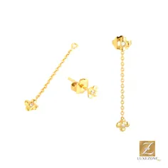 Серьги из стали NINA RICCI 70152700108000 S-57, фианит-0